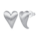 925 Sterling Silver Earrings with Platinum Plating for Women