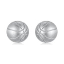 925 Sterling Silver Plated White Gold Earrings
