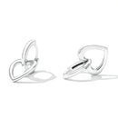 925 Sterling Silver Earrings for Women - Oxidized - 1.9x1.2cm