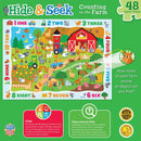 Hide & Seek - Counting on the Farm 48 Piece Jigsaw Puzzle