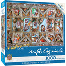 MasterPieces of Art - The Sistine Chapel Ceiling 1000 Piece Jigsaw Puzzle