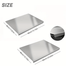 XXL 304 Stainless Steel Cutting Board Anti-Slip & Mildew-Proof! No More Moldy Wooden Boards | Heavy-Duty & Food-Safe, Easy to Clean – Chop Meat, Knead Dough, Bake Prep All-in-One | Must-Have for Home