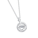 Touch - 1-carat Moissan diamond S925 sterling silver jewelry, fashionable and trendy jewelry, affordable diamond necklace pendant
