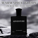 3.4fl Oz Men's Eau De Toilette Spray, Long-Lasting Perfume, Notes Of Bergamot, Black Currant, Pineapple Flavor, Perfect For Dating, Daily Life, Parties, Gift Giving