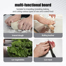 XXL 304 Stainless Steel Cutting Board Anti-Slip & Mildew-Proof! No More Moldy Wooden Boards | Heavy-Duty & Food-Safe, Easy to Clean – Chop Meat, Knead Dough, Bake Prep All-in-One | Must-Have for Home