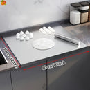XXL 304 Stainless Steel Cutting Board Anti-Slip & Mildew-Proof! No More Moldy Wooden Boards | Heavy-Duty & Food-Safe, Easy to Clean – Chop Meat, Knead Dough, Bake Prep All-in-One | Must-Have for Home