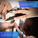 Hair Cutting Scissors Set, 6 Inch Hairdressing Thinning Shears for Hair Cutting for Women, Men, Kids - Silver