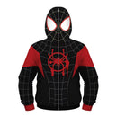 Kids Spider-->M.A.N Hoodies Hooded Zip Coat Jacket Top Outwear Fans Gift