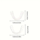"Invisible Teeth Aligners - Soft Silicone Orthodontic Mouthguards with Storage Case"