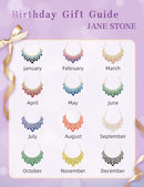 Jane Stone Fashion Statement Collar Necklace Vintage Openwork Bib Costume Jewelry