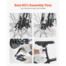 Mountain Bike, 29 inch MTB Bicycle with Front Suspension, 21 Speeds SHIMANO Twist Shifting, Comfort Saddle, Dual Disc Brakes, Aluminum Alloy Frame, Adult Sport Cycling Bicycle Trail Snow