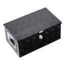 20"x12"x9.5" Heavy Duty Aluminum Truck Bed Tool Box for Pickup RV Black