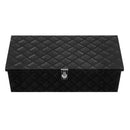 30"x13"x9.6" Heavy Duty Aluminum Truck Bed Tool Box for Pickup RV Black