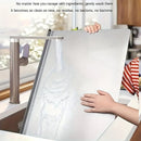 XXL 304 Stainless Steel Cutting Board Anti-Slip & Mildew-Proof! No More Moldy Wooden Boards | Heavy-Duty & Food-Safe, Easy to Clean – Chop Meat, Knead Dough, Bake Prep All-in-One | Must-Have for Home