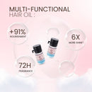 Sipresa Splash'n Shine Hair Perfume Oil 9 Unique Scents in 1 Pack Natural Plant-based Oils 72H Long-Lasting Fragrance 36-PCs Travel Set Haircare