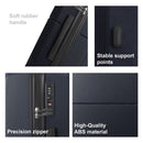 BLUE 3-Piece Premium ABS Luggage Set-20", 24", and 28" Suitcases with Multi-Position Handle, Silent Spinner Wheels, and TSA-Approved Lock-Durable, Stylish, and Spacious Travel Gear