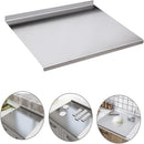 XXL 304 Stainless Steel Cutting Board Anti-Slip & Mildew-Proof! No More Moldy Wooden Boards | Heavy-Duty & Food-Safe, Easy to Clean – Chop Meat, Knead Dough, Bake Prep All-in-One | Must-Have for Home