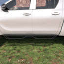 Running Boards For 05-23 Toyota Tacoma Double / Crew Cab Drop Side Steps Bar
