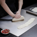XXL 304 Stainless Steel Cutting Board Anti-Slip & Mildew-Proof! No More Moldy Wooden Boards | Heavy-Duty & Food-Safe, Easy to Clean – Chop Meat, Knead Dough, Bake Prep All-in-One | Must-Have for Home