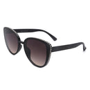 Women Rhinestone Fashion Cat Eye Sunglasses