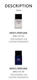 4-Piece Set, Men's Eau De Toilette Spray Gift Box, Long Lasting Fragrance, 4 Different Flavor, Perfect For Holiday Gifts, Dating, Daily Life, Parties, 1.02 Fl Oz/bottle