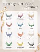 Jane Stone Fashion Statement Collar Necklace Vintage Openwork Bib Costume Jewelry