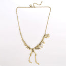 Jane Stone Fashion Statement Collar Necklace Vintage Openwork Bib Costume Jewelry
