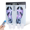 1Pc Rechargeable EMS Foot Massager for Neuropathy TENS Stimulator With 10Modes 50Intensities Remote Control For Muscle Relaxation Cramps Circulation Gift For Dad Mom