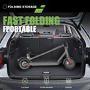 WHOSU J03 PRO Electric Scooter 8.5Tires Up to 17/22 Miles Range 350W Motor 19 MPH Portable Folding Commuting Electric Scooter Adults with Double Braking System and App