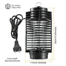 Electric Bug Zapper Lamp - Effective UV Light Insect Killer for Mosquitoes & Flies