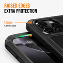 Rugged Shockproof Phone Case for iPhone 11/12/13/14/15/16 Plus - Military Grade 10FT Drop Protection Heavy Duty Full-Body Protective Cover with Raised Screen & Camera Edges, Anti-Slip Grip