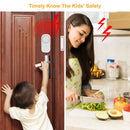 Wireless Window Door Magnet Alarms Magnetic Sensor Security Burglar Alarm For Kid Safety