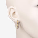 3.20 Carat Genuine Citrine .925 Sterling Silver Earrings