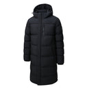 Fleece-lined Extra-thick Long Hooded Cotton Coattrendy Brand Windproof And Cold-resistant