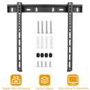 TV Wall Mount TV Wall Holder Bracket Support 32-65 inch Flat TV Max Hole Distance 400x400mm Hold Up To 30kg/66.14lbs