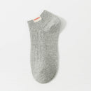 Solid Color Mens Cotton Socks