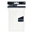 Ultra PRO: Standard 100ct Sleeves - PRO-Matte (White)