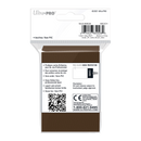 Ultra PRO: Small 60ct Sleeves - PRO-Gloss (Brown)