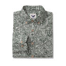 Long Sleeve Hawaiian Shirt For Men Guardian Totem Cotton Button-down Aloha Shirt