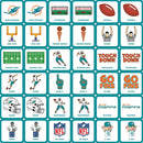 Miami Dolphins Matching Game