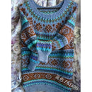Women's Retro Casual Loose Long-sleeved Sweater