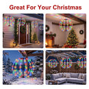 RGB LED Christmas Sphere Lights 2-Pack with Remote Control