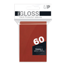 Ultra PRO: Small 60ct Sleeves - PRO-Gloss (Red)