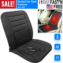 Heated Car Seat Cushion 12V Auto Seat Cover Warmer with Adjustable Temperature Controller for Cars Trucks Vans SUV