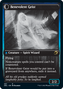 Malevolent Hermit // Benevolent Geist (DBL-061) - Innistrad: Double Feature: (Double Faced Transform)
