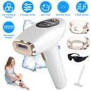 3 In 1 Ice Cooling Laser Hair Removal Painless Permanent At-Home IPL Hair Removal with 999,999 Flashes 9 Energy Levels 2 Flash Modes for Armpits Legs