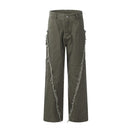 American Retro Loose Washed Overalls