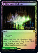 Darkbore Pathway // Slitherbore Pathway (PRE-254S) - Kaldheim Promos Foil