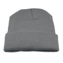 Unisex 5 LED Knitted Beanie Winter Warm Hat Camping Jogging Running Cap Headlamp