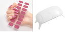 Waterproof Long Lasting Nail Stickers Letter Color